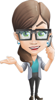 On the phone
